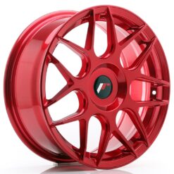 Jante JR Wheels JR18 17x7 ET20-40 Blank Platinum Red