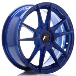 Jante JR Wheels JR21 17x7 ET25-40 Blank Platinium Blue