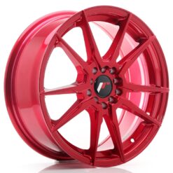 Jante JR Wheels JR21 17x7 ET40 5x100/114 Platinum Red