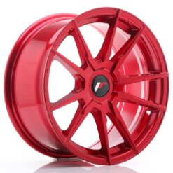Jante JR Wheels JR21 17x8 ET35 Blank Platinium Red