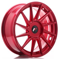 Jante JR Wheels JR22 17x7 ET35-40 BLANK Platinum Red
