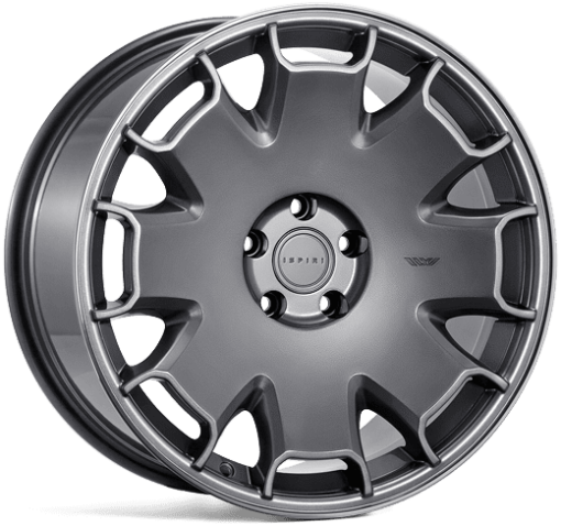 Janta Ispiri CSR2 19x9.5 5x120 ET33 CB72.56 CG Carbon Graphite Polished Lip