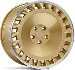 Janta Ispiri CSRD-TF 19x10 5x112 ET42 CB66.56 VG Vintage Gold Polished Lip