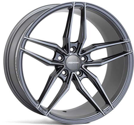 Janta Veemann V-FS37 19x9.5 5x112 ET42 CB66.56 GSM Graphite Smoke Machined