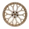 Janta YOTA YP1 20x10 ET43 5x120 Glossy bronze brushed