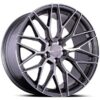 Jante ABS 19"x9.5" ET38 Culoare GRAPHITE POLISH