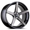 Jante ABS 18"x8" ET35 Culoare DARK TINT