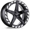 Jante ABS 19"x8.5" ET38 Culoare BLK-W