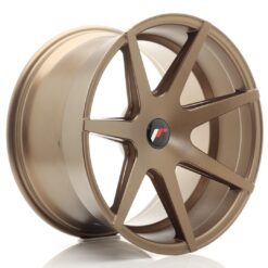 jante Japan Racing JR20 19x11 ET25-40 5H Blank Matt Bronze