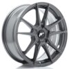 jante Japan Racing JR21 17x7 ET20-40 5H BLANK Hyper Gray