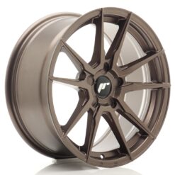 jante Japan Racing JR21 17x8 ET20-35 5H BLANK Matt Bronze