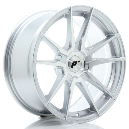 jante Japan Racing JR21 17x8 ET20-35 BLANK Silver Machined