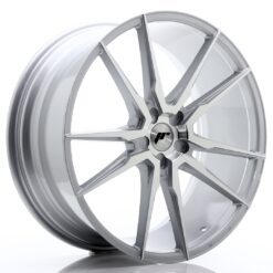 jante Japan Racing JR21 22x9 ET30-45 5H BLANK Silver Machined Face