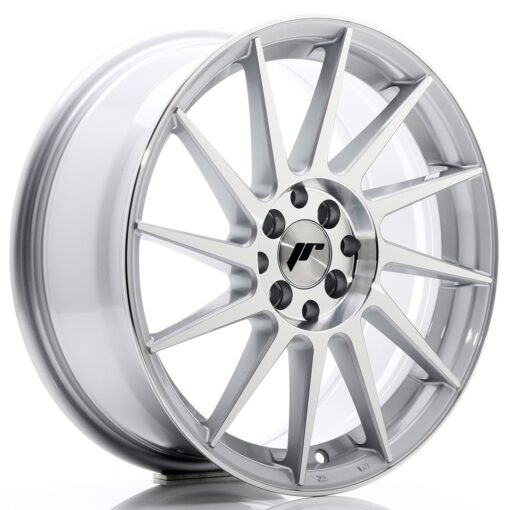 jante Japan Racing JR22 17x7 ET35 5x100/114 Silver Machined Face