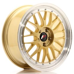 jante Japan Racing JR23 18x8 ET40 5x112 Gold w/Machined Lip