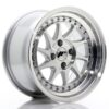 jante Japan Racing JR26 15x8 ET15 4x100 Silver Machined Face