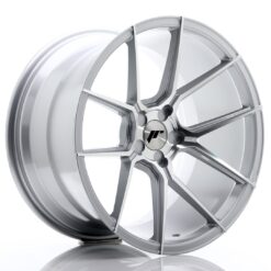 jante Japan Racing JR30 19x11 ET15-40 5H BLANK Silver Machined Face