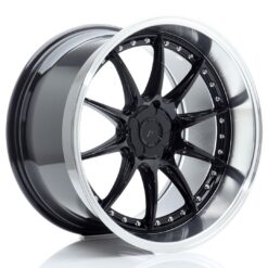 jante Japan Racing JR41 19x11 ET12-25 5H BLANK Glossy Black w/Machined Lip