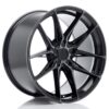 jante Japan Racing JR44 19x10 ET15-45 5H BLANK Black Machined w/Tinted Face