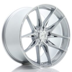 jante Japan Racing JR44 19x10 ET15-45 5H BLANK Silver w/ Machined Face