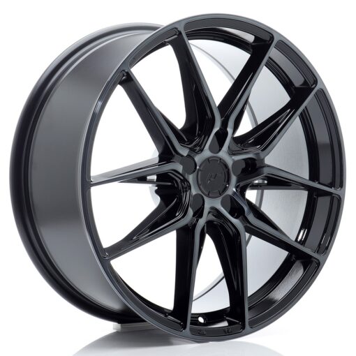 jante Japan Racing JR44 19x8 ET20-40 5H BLANK Black Machined w/Tinted Face