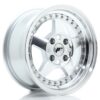 jante Japan Racing JR6 15x7 ET25 4x108 Silver Machined Face