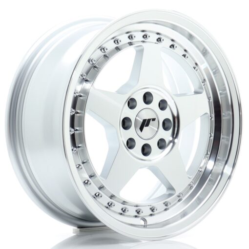 jante Japan Racing JR6 16x7 ET25 4x100/108 Silver Machined Face