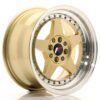 jante Japan Racing JR6 16x8 ET25 4x100/108 Gold w/Machined Lip