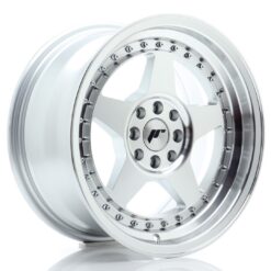 jante Japan Racing JR6 16x8 ET25 4x100/108 Silver Machined Face