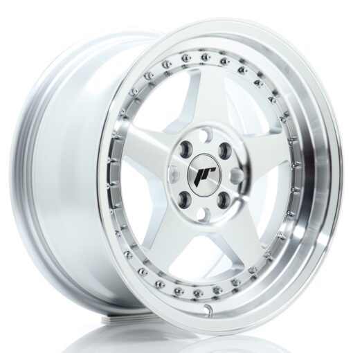 jante Japan Racing JR6 16x8 ET30 4x100 Silver Machined Face