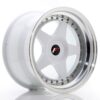 jante Japan Racing JR6 17x10 ET20 BLANK White w/Machined Lip