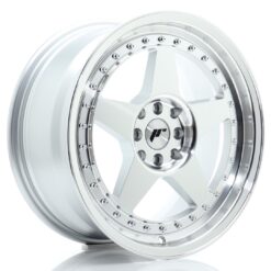 jante Japan Racing JR6 17x8 ET35 4x100/114 Silver Machined Face