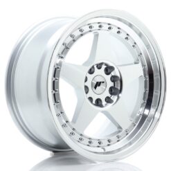 jante Japan Racing JR6 17x9 ET25 5x114/120 Silver Machined Face