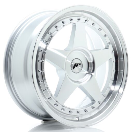 jante Japan Racing JR6 18x8 ET20-35 BLANK Silver Machined Face