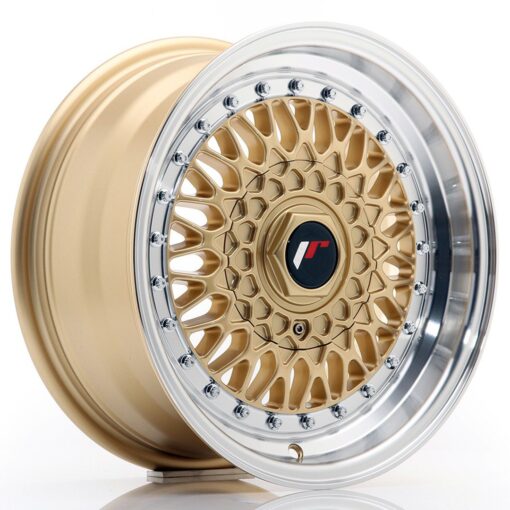 jante Japan Racing JR9 15x7 ET20 4x100/108 Gold w/Machined Lip