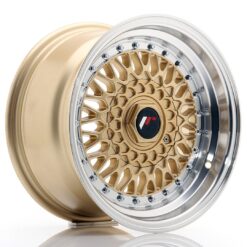 jante Japan Racing JR9 15x8 ET15 4x100/114 Gold w/Machined Lip