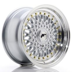 jante Japan Racing JR9 15x8 ET15 4x100/114 Silver w/Machined Lip