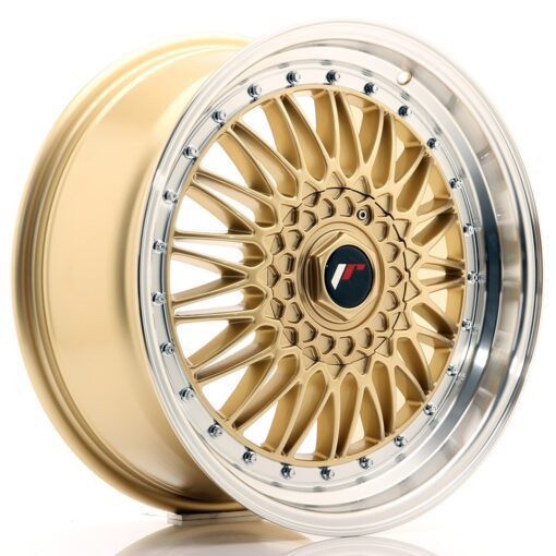 jante Japan Racing JR9 18x8 ET35 5x100/120 Gold w/Machined Lip