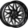 Janta DIRT A.T D55 Glossblack milled 12x24 5x139