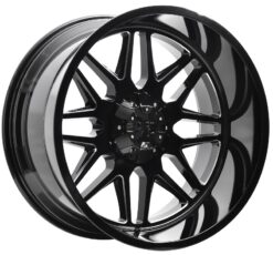 Janta DIRT A.T D59 Glossblack milled 10x20 6x135/139