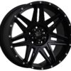 Janta DIRT A.T D62 Flatblack milled rivets 9x20 6x114