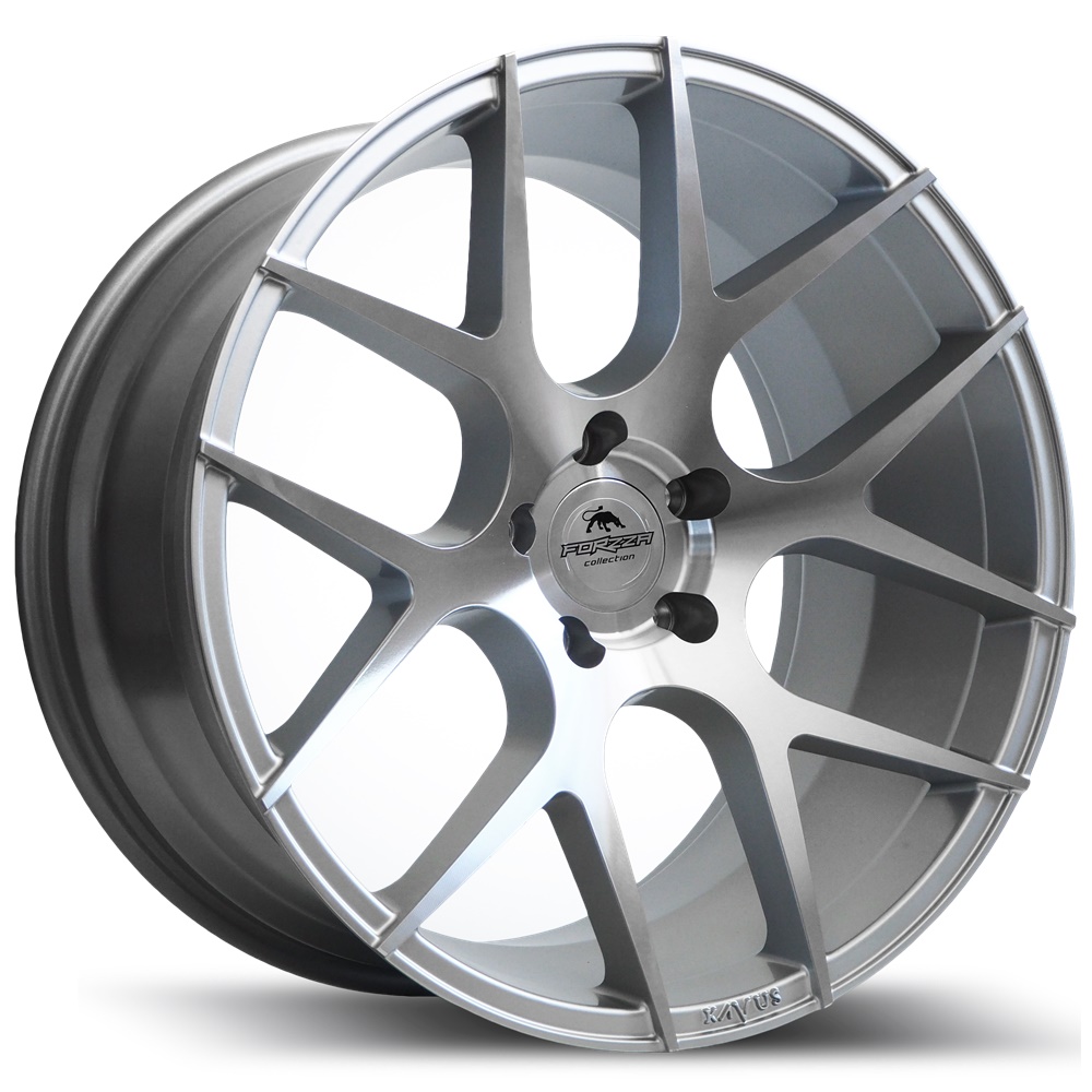 Janta Forzza Ambra 20"x10.5 ET35 5x120 / Silver Face Machined