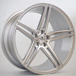Janta Forzza Bosan 19"x9.5 ET35 5x112 / Silver Face Machined