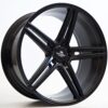 Janta Forzza Bosan 21"x10.5 ET38 5x112 / Satin Black