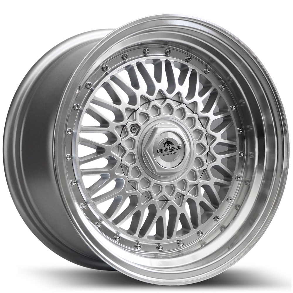 Janta Forzza Malm 15"x7 ET25 4x100 /108 Silver/Lip Machined