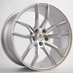 Janta Forzza Sigma 20"x10.5 ET40 5x112 / Silver Face Machined