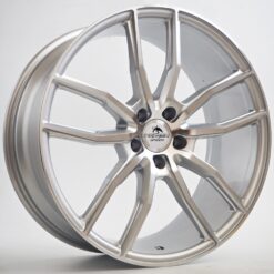 Janta Forzza Sigma 20"x9 ET32 5x112 / Silver Face Machined