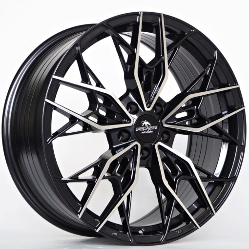 Janta Forzza Spectrum 19"x8.5 ET42 5x112 / Black Magic Machined