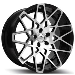 Janta Forzza Spider 20"x10.5 ET35 5x120 / Black Face Machined