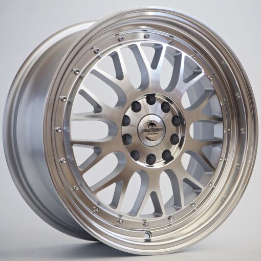 Janta Forzza Spot 17"x7.5 ET40 5x112 /120 Silver Face Machined